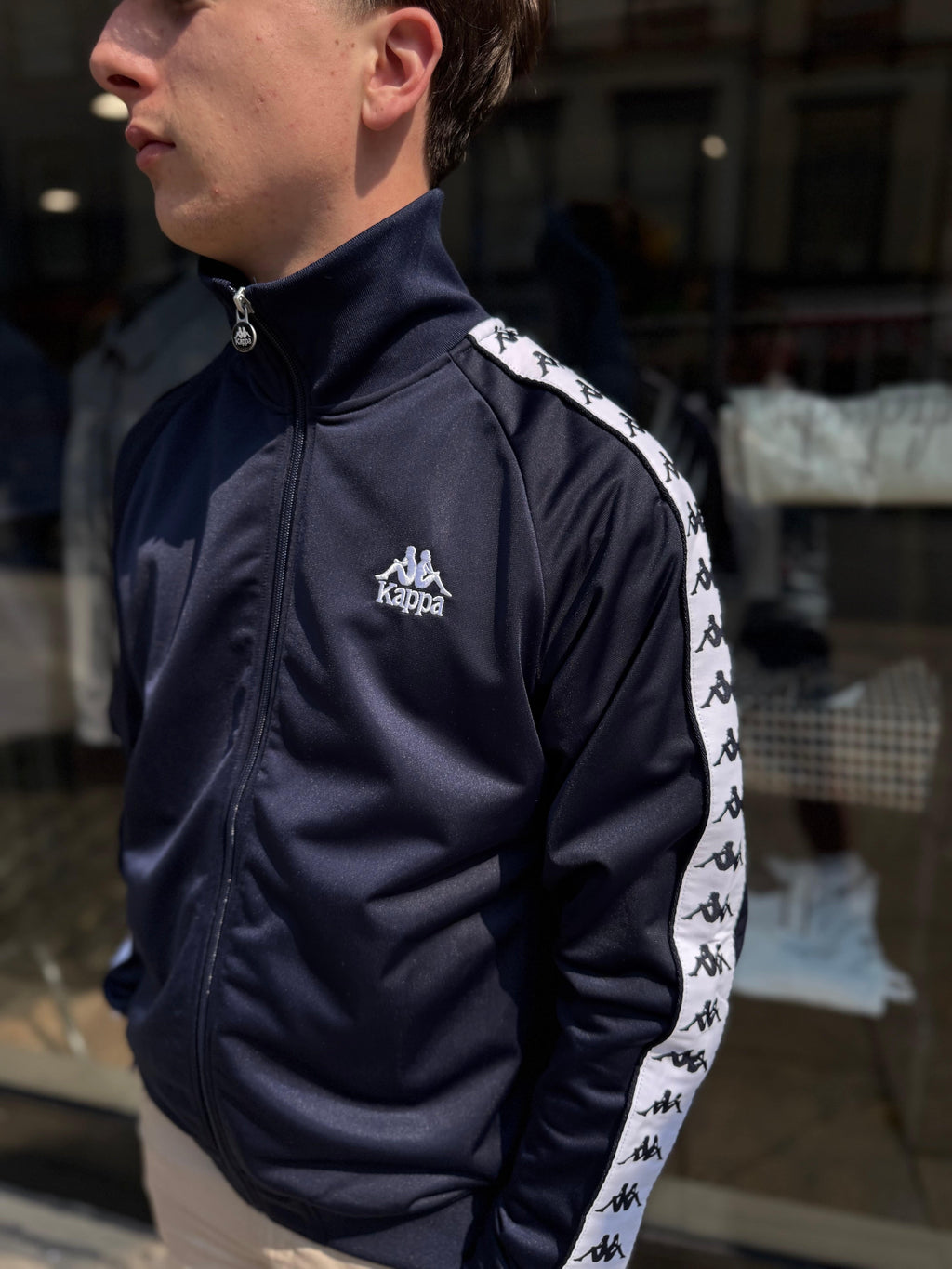 Kappa Lyman Track Top Navy