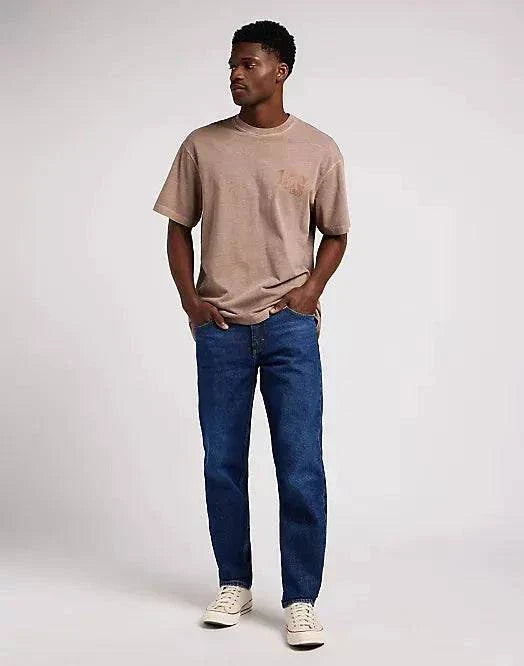 Lee Jeans Oscar Relaxed Tapered Fit In Blue Nostalgia