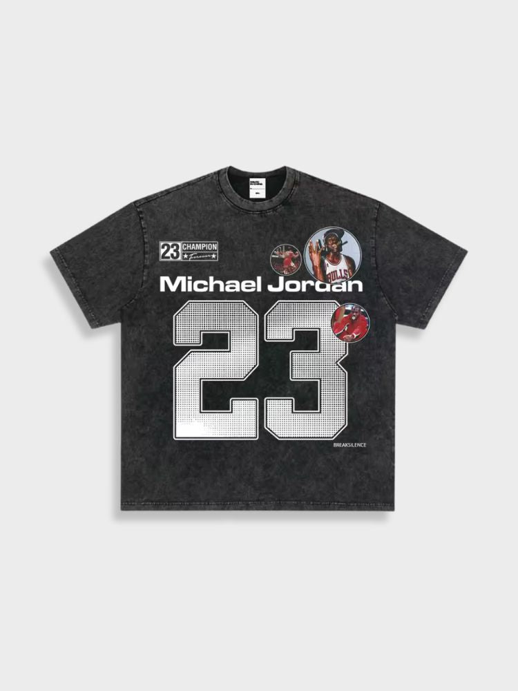 DCRB Michael Jordan 23 Champion Washed Tee