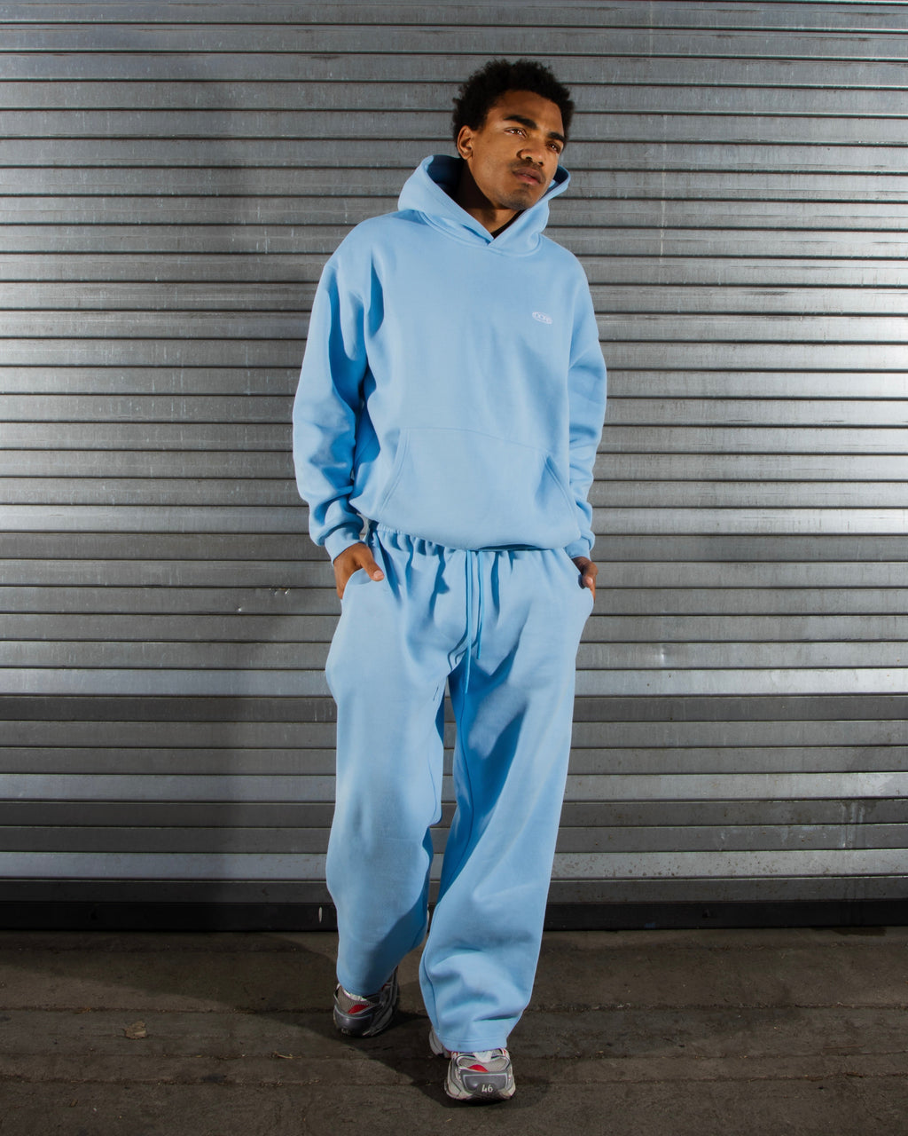DCRB Tracksuit Hoodie - Baby Blue