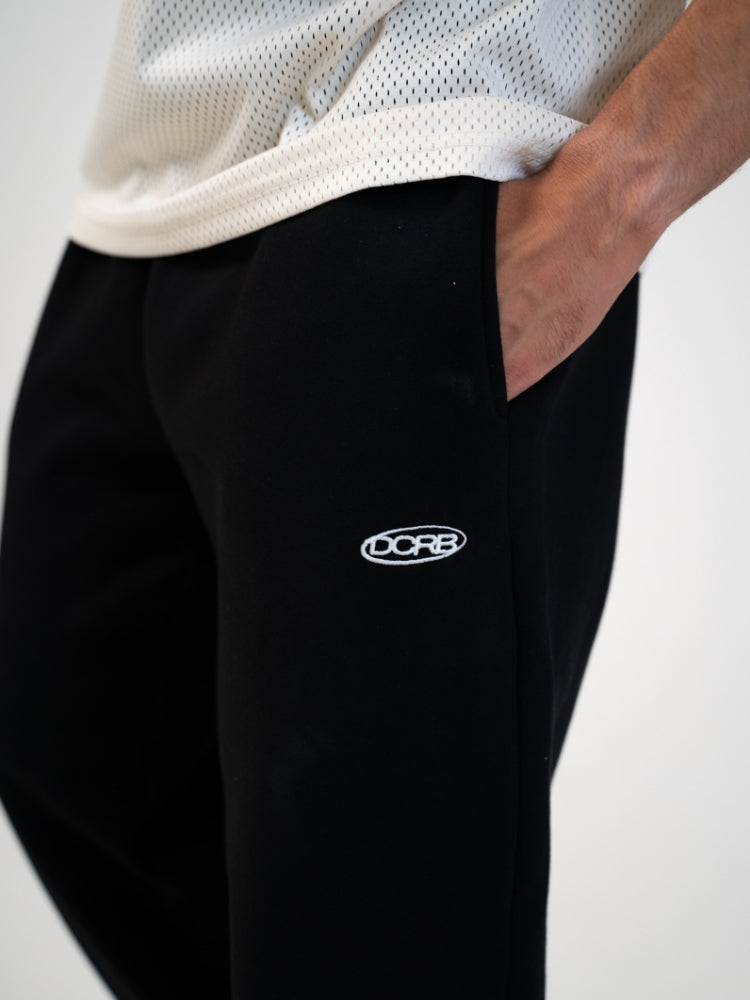 DCRB Tracksuit Open Leg Jogger - Black