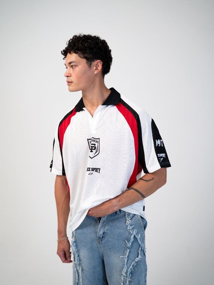 DCRB Spikey Football Tee