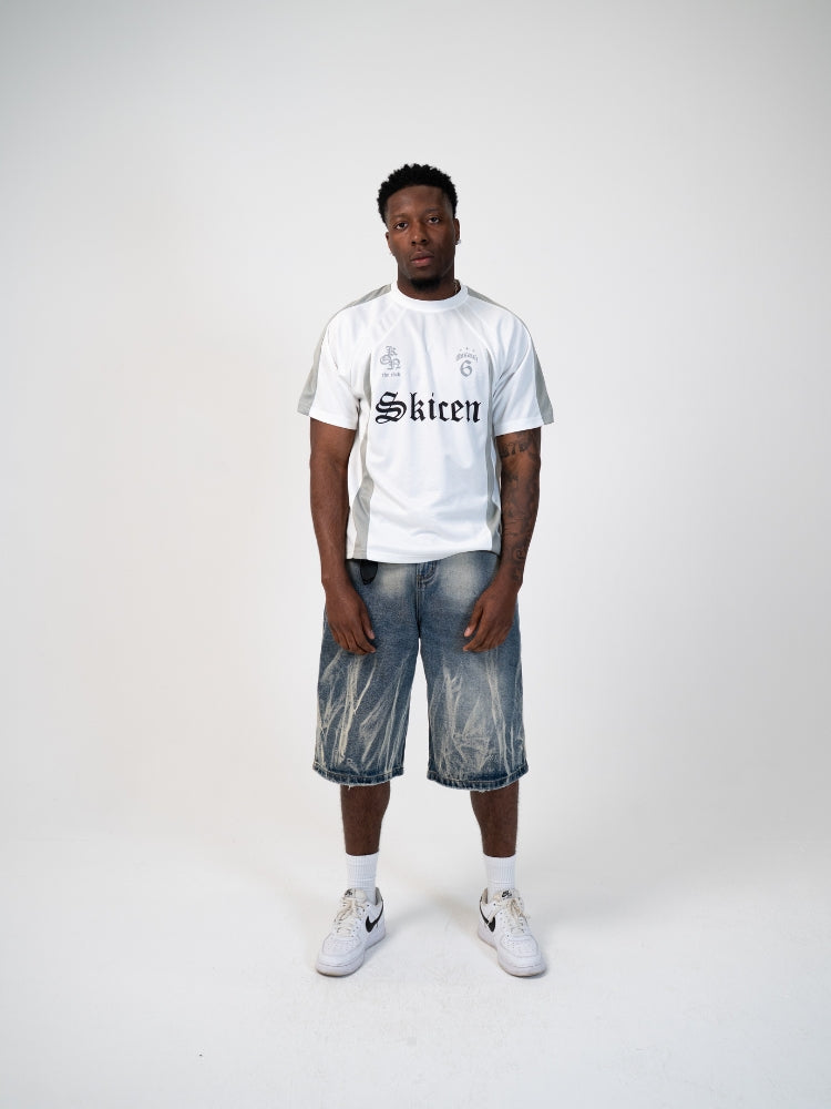 DCRB Distressed Denim Jorts