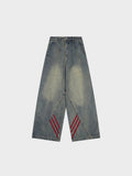 DCRB Red Striped Baggy Denims