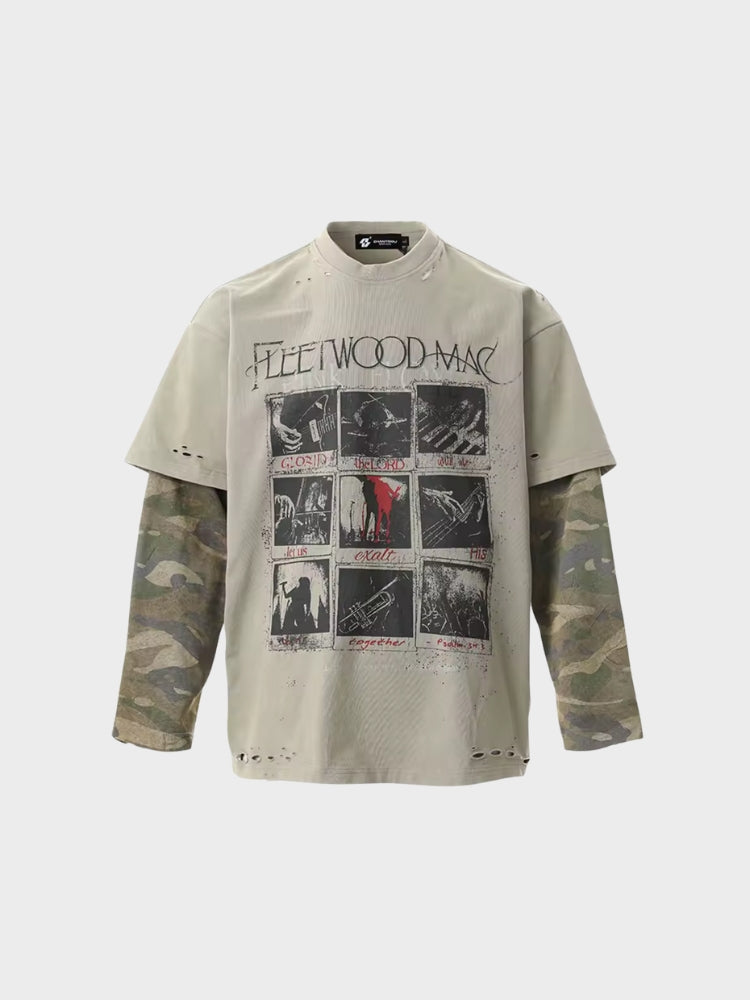 DCRB Camo Two Piece Graphic Shirt