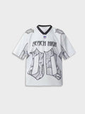 DCRB Snake Print Baseball Tee