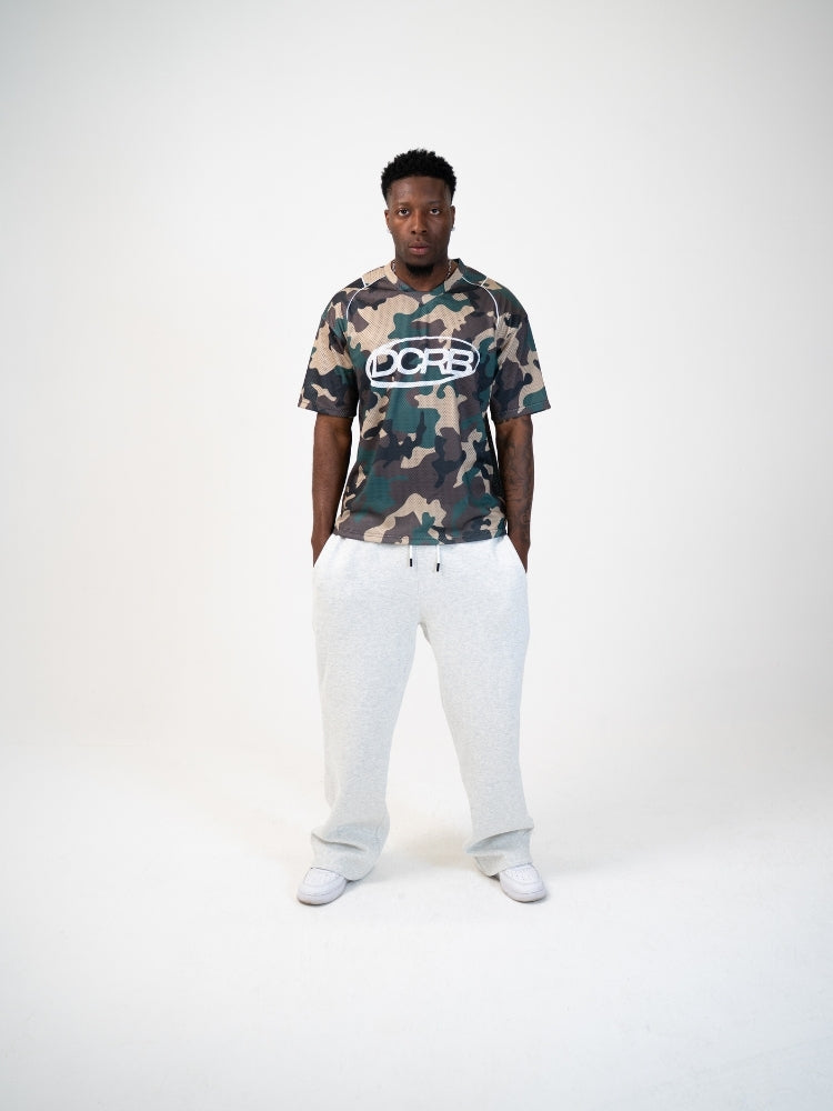 DCRB Tracksuit Open Leg Jogger - Light Grey