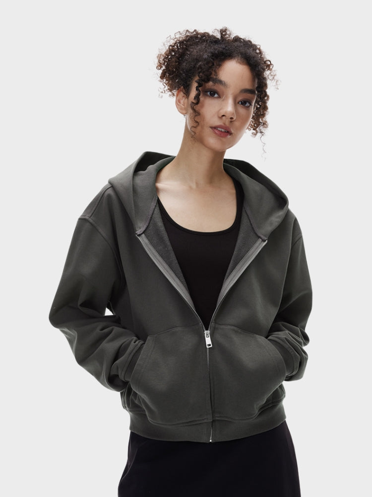 DCRB Boxy Fit Sweater with Zipper