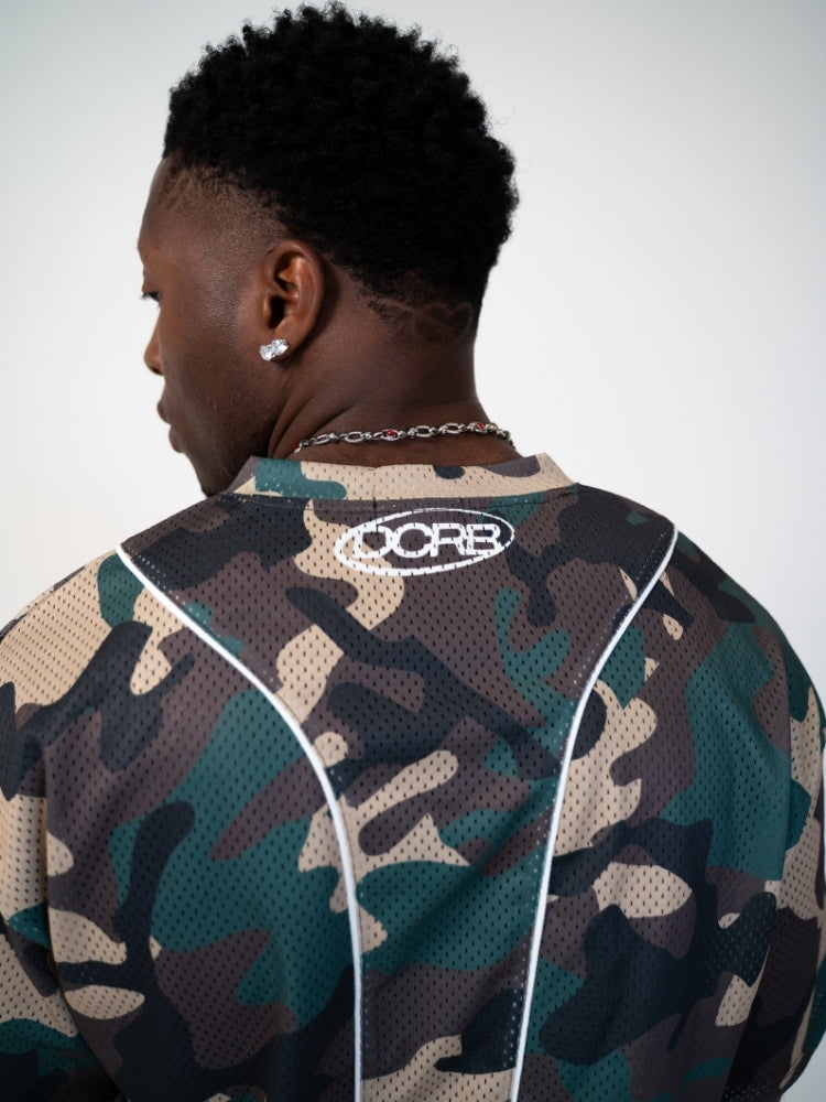 DCRB Camo Football Tee