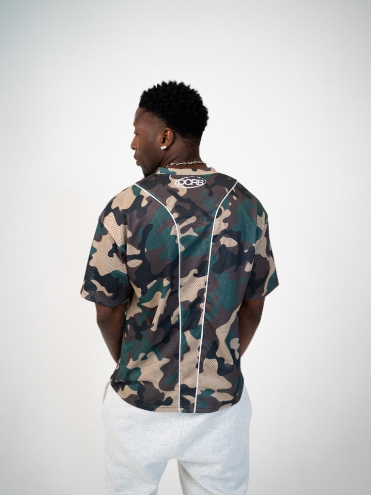 DCRB Camo Football Tee