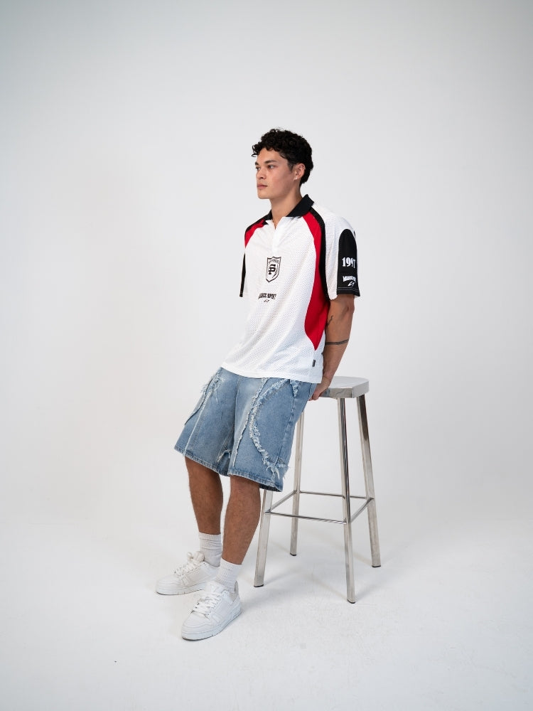 DCRB Distressed Street Denim Jorts