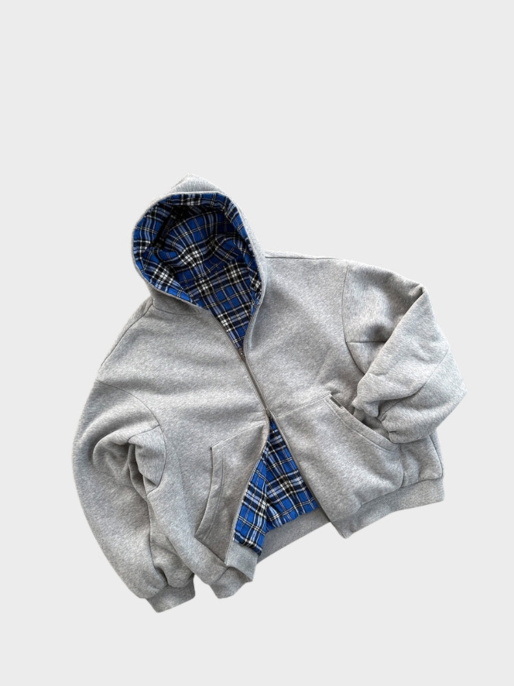 DCRB Inside Out Checkered Zipper