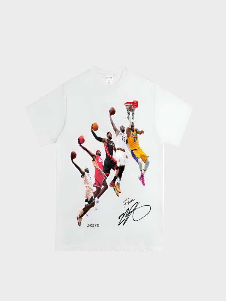 DCRB Lebron Past and Present Dunks