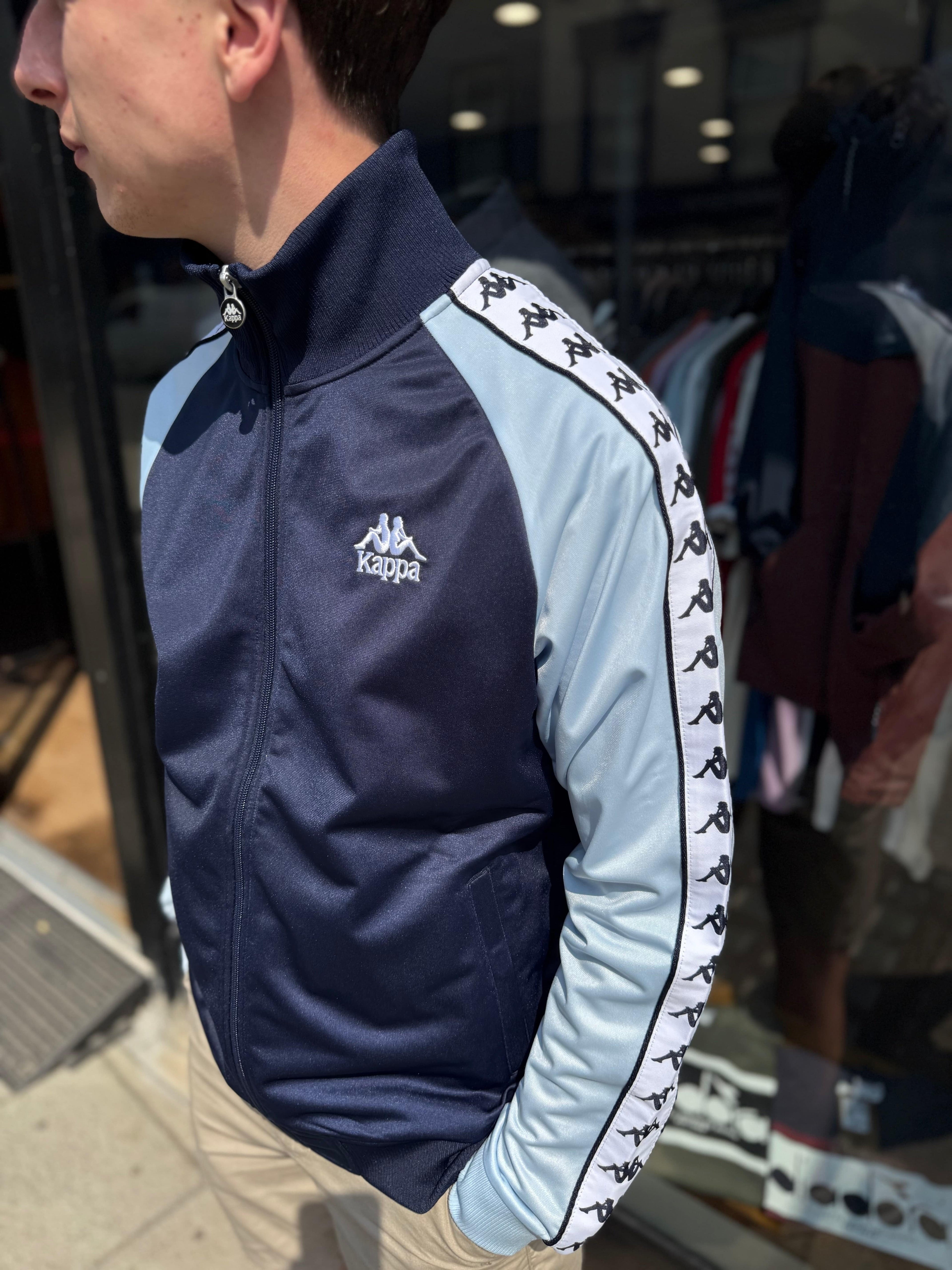 Kappa Uriah Track Top Navy