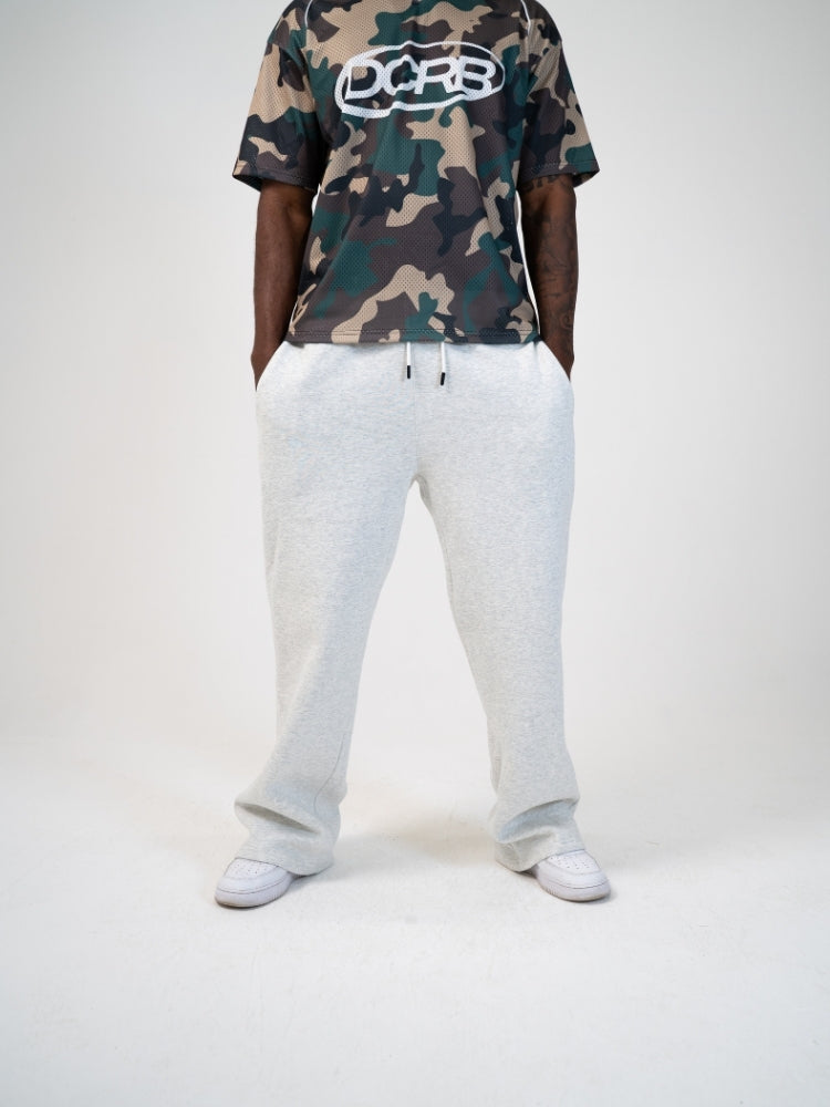 DCRB Tracksuit Open Leg Jogger - Light Grey