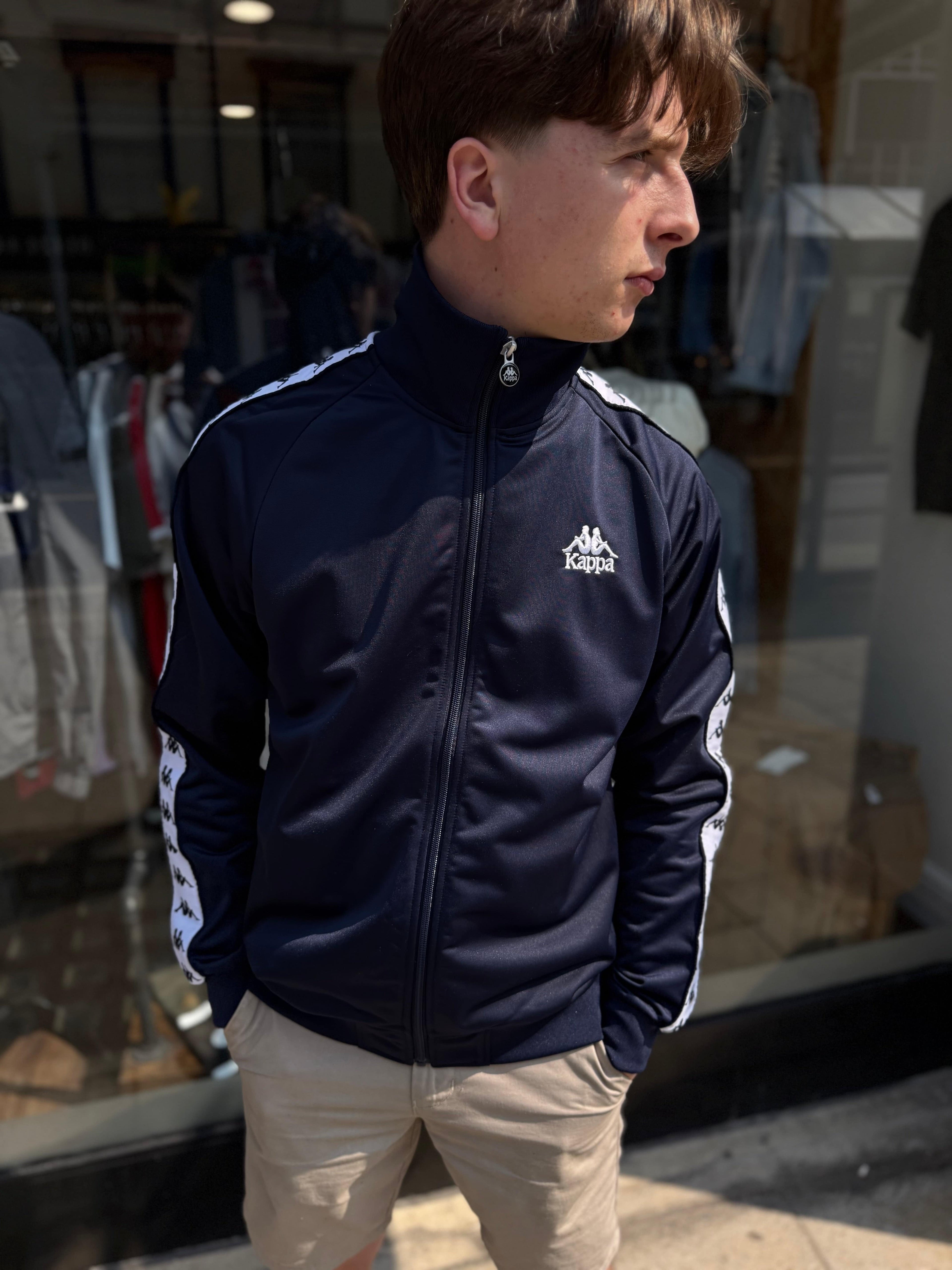 Kappa Lyman Track Top Navy