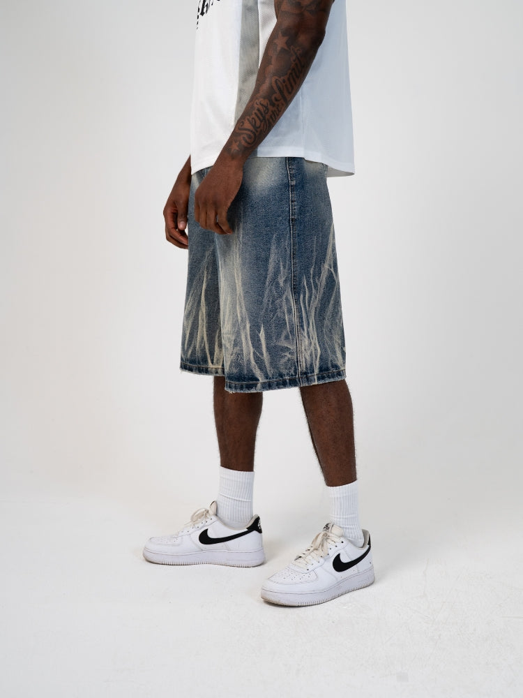 DCRB Distressed Denim Jorts