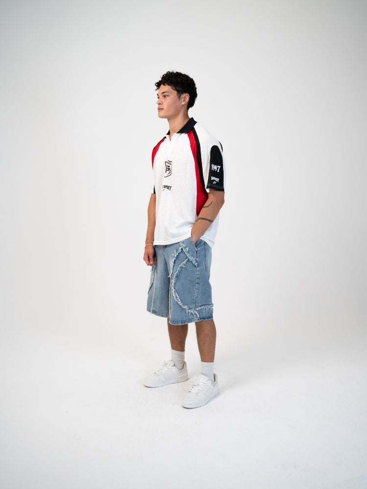 DCRB Spikey Football Tee