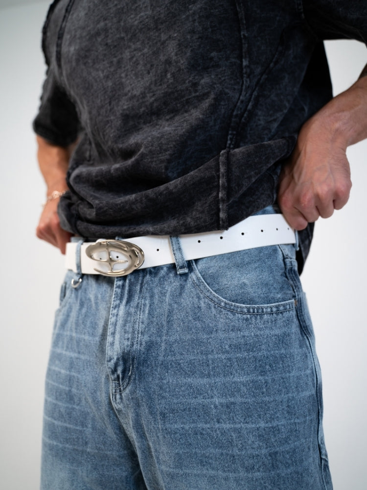 DCRB Baggy Denim Jeans - Grey/Blue