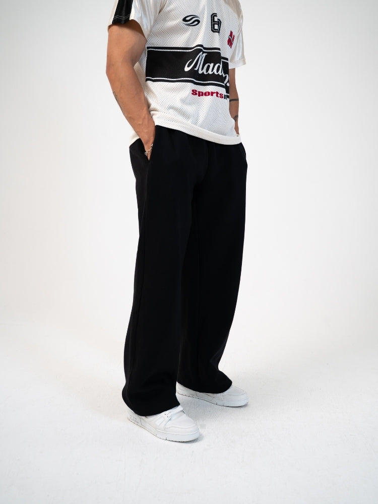 DCRB Tracksuit Open Leg Jogger - Black