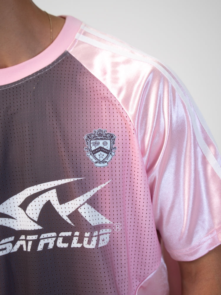 DCRB Distressed Football Mesh Tee