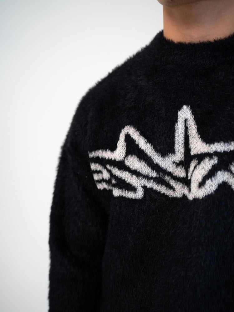 Knitted Wool DCRB Sweater