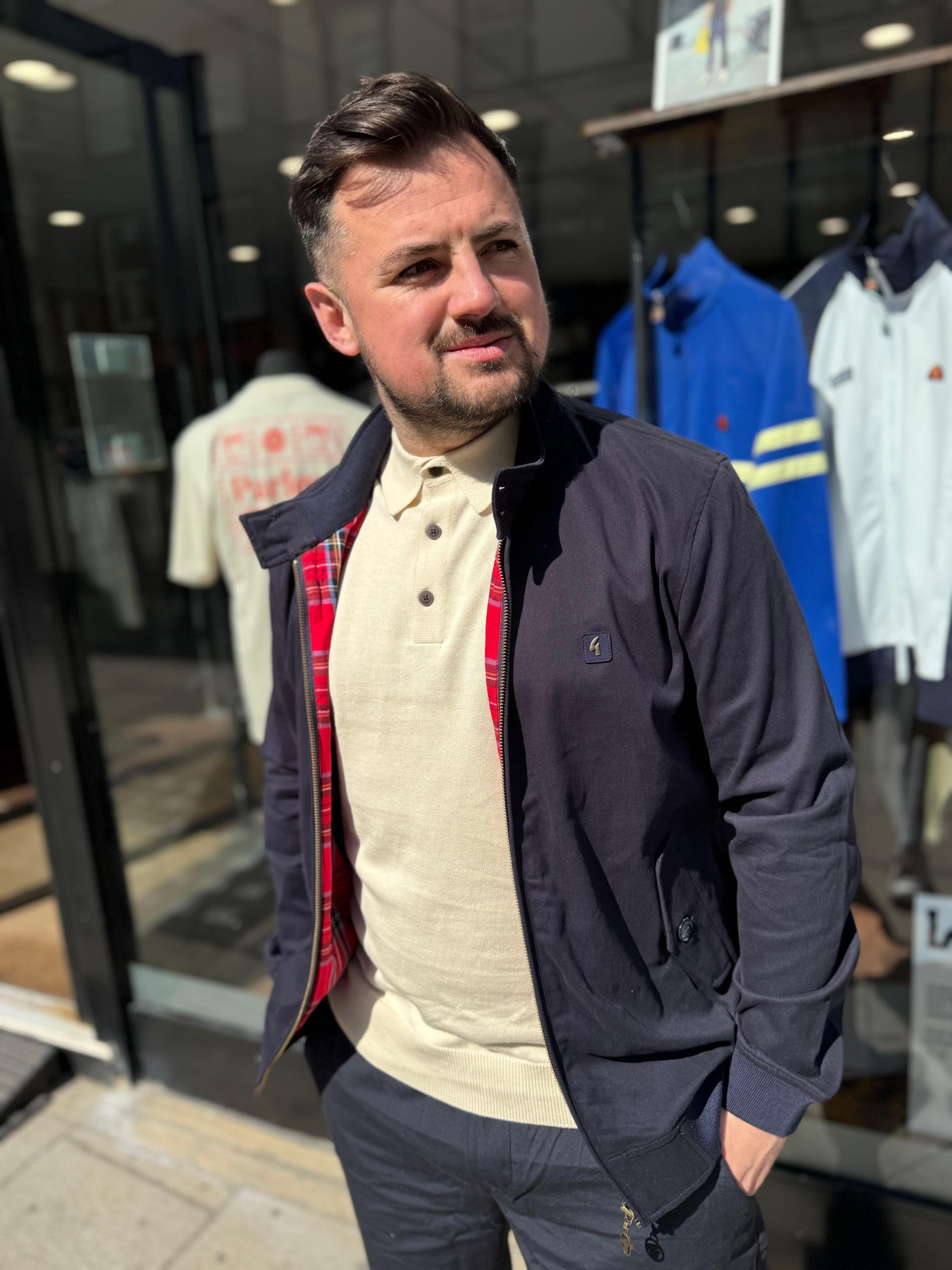 Gabicci Vintage Hamilton Harrington Navy