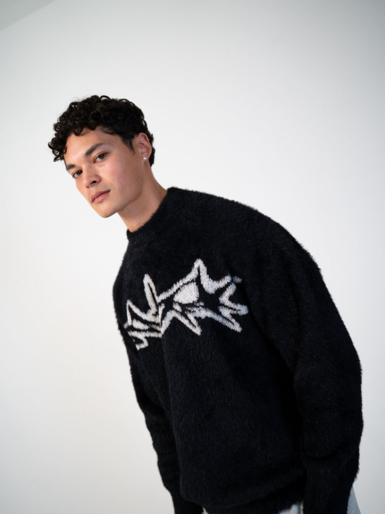 Knitted Wool DCRB Sweater