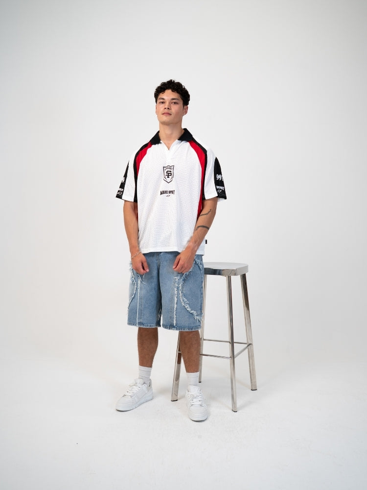 DCRB Distressed Street Denim Jorts