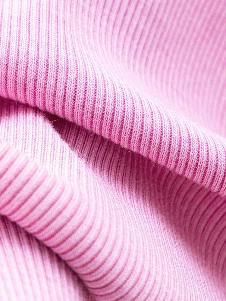 DCRB Ribbed Slim Fit Longsleeve Top