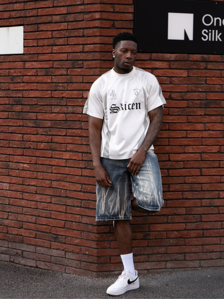 DCRB Distressed Denim Jorts