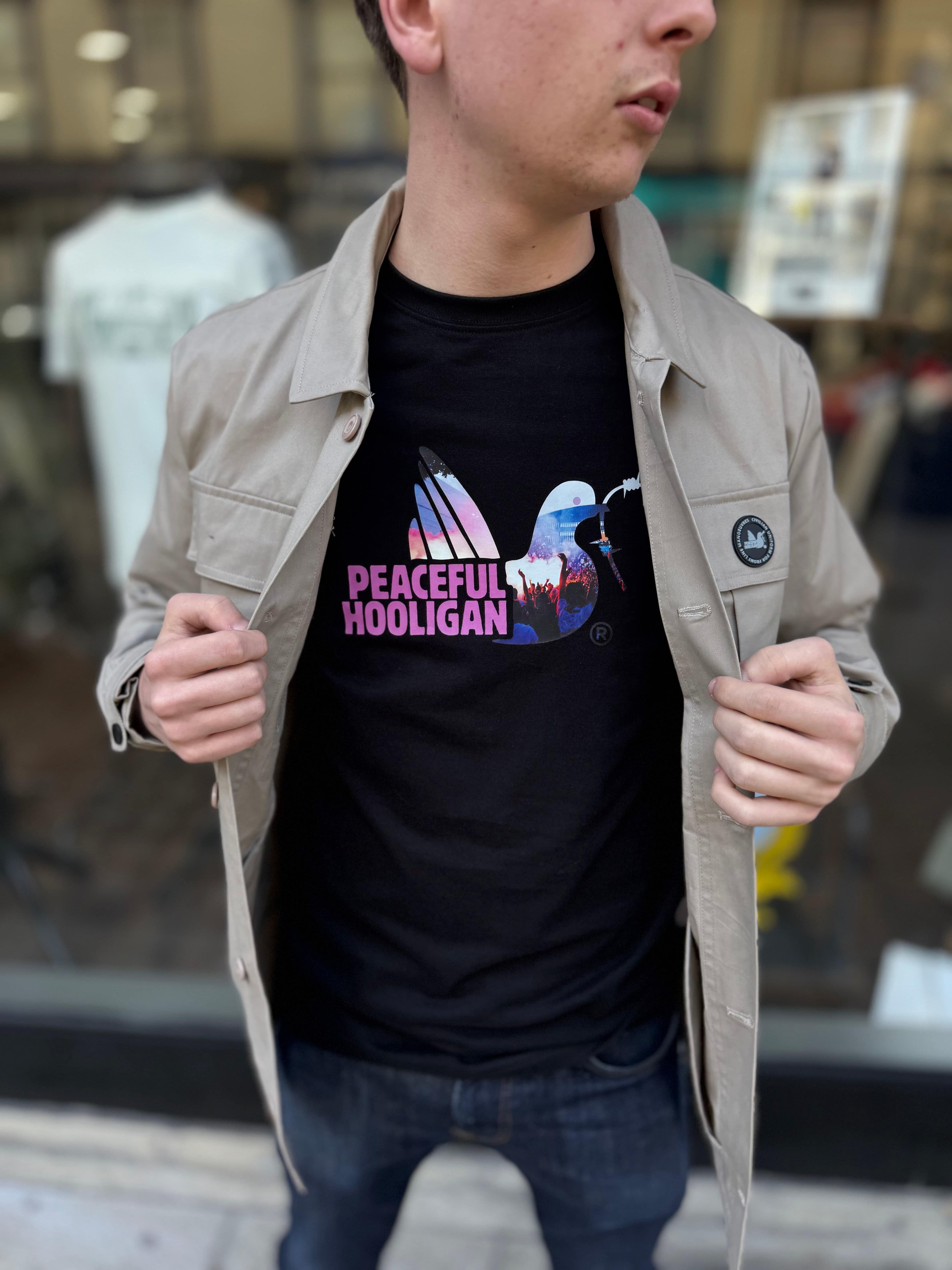 Peaceful Hooligan Flare T-Shirt Black