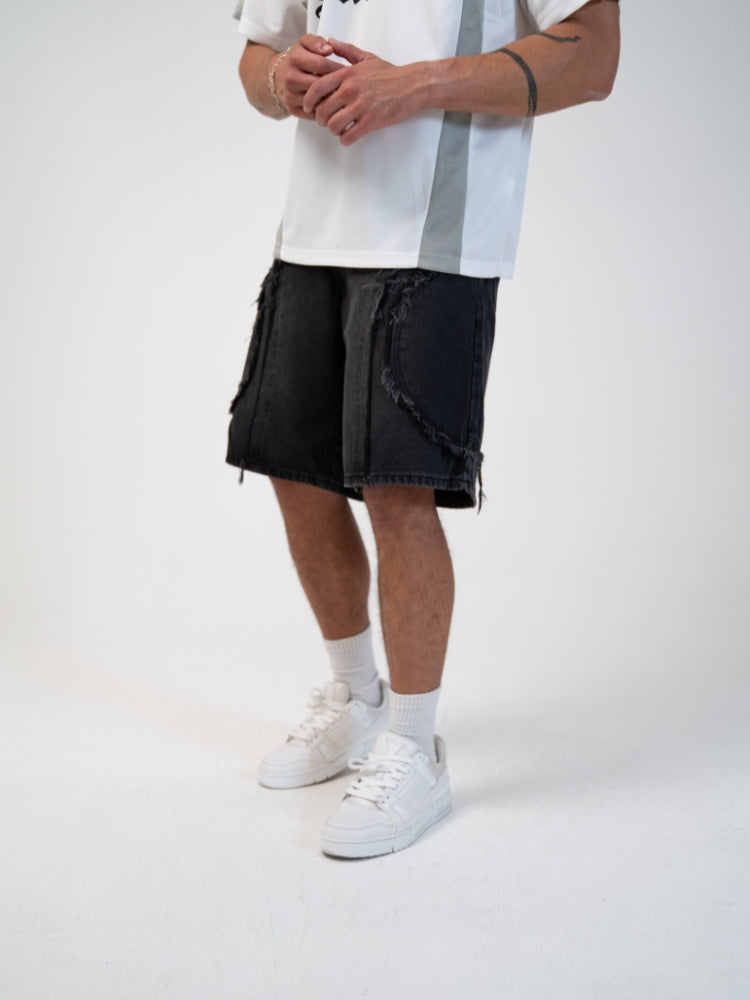 DCRB Distressed Street Denim Jorts