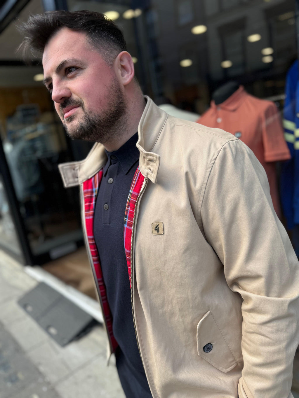 Gabicci Vintage Hamilton Harrington Oatmeal