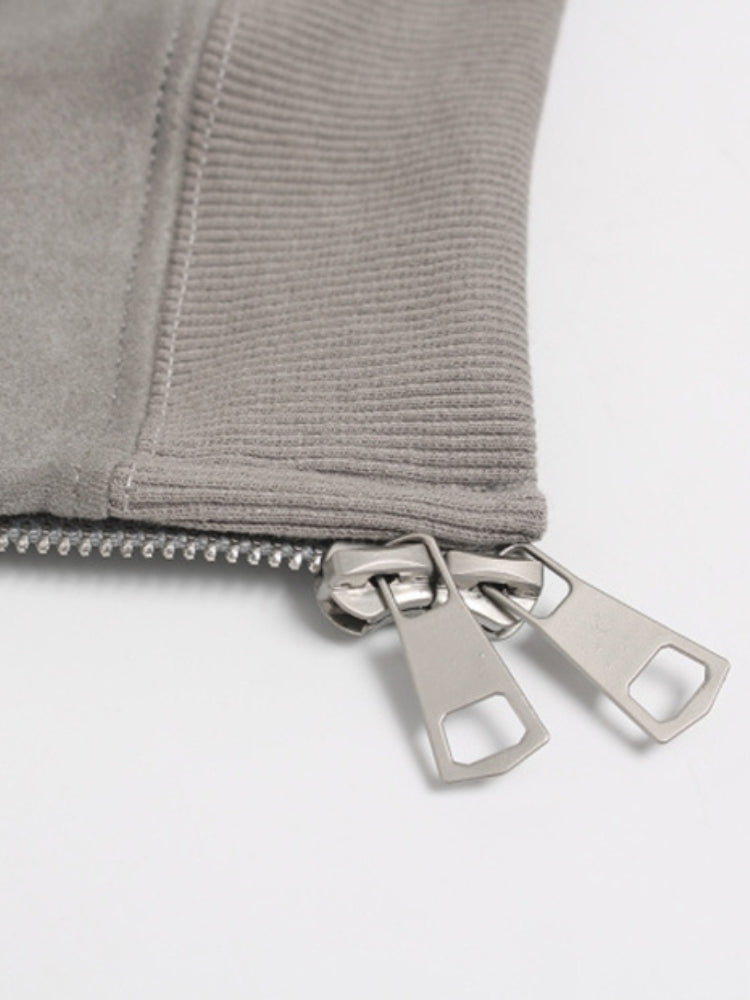 DCRB Two Piece Suede Hoodie