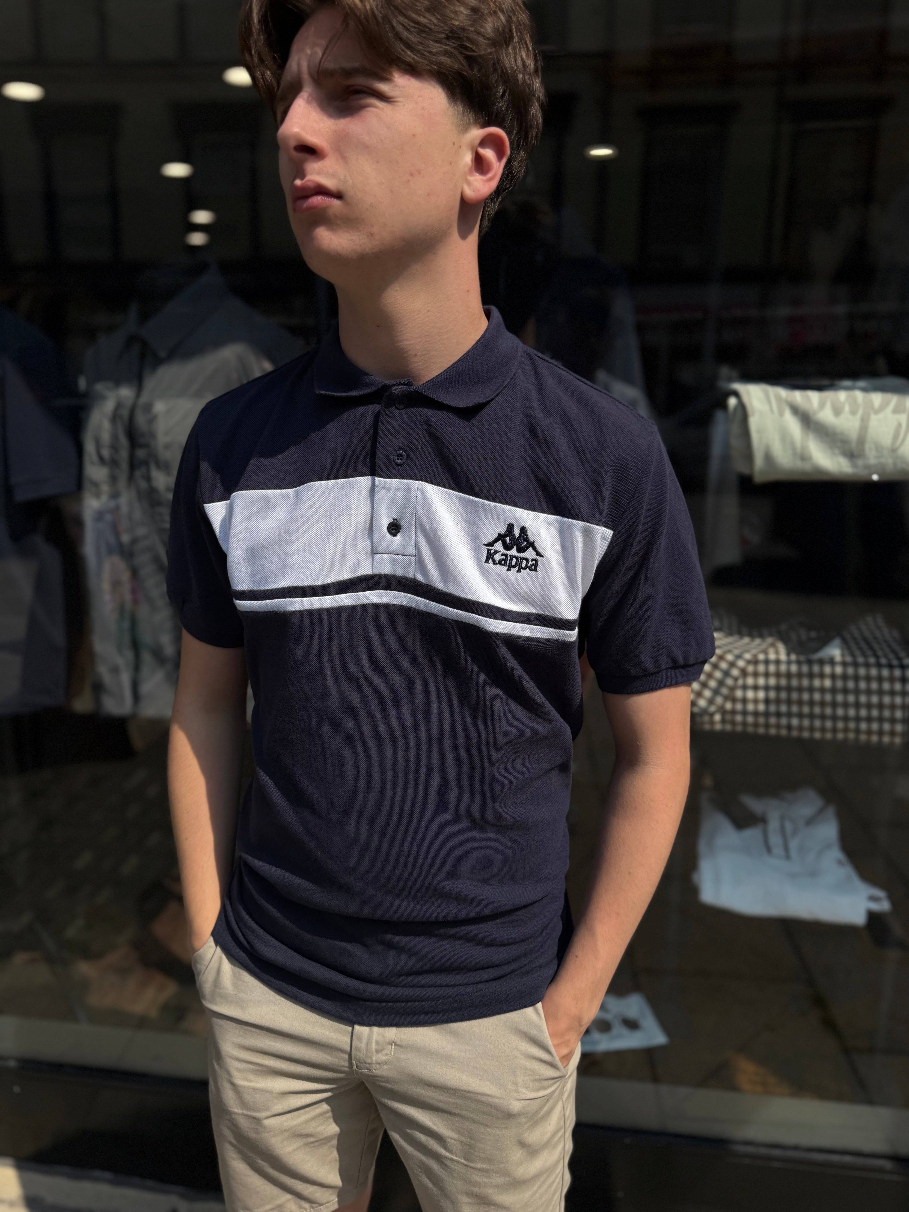 Kappa Urwen Polo Shirt Navy