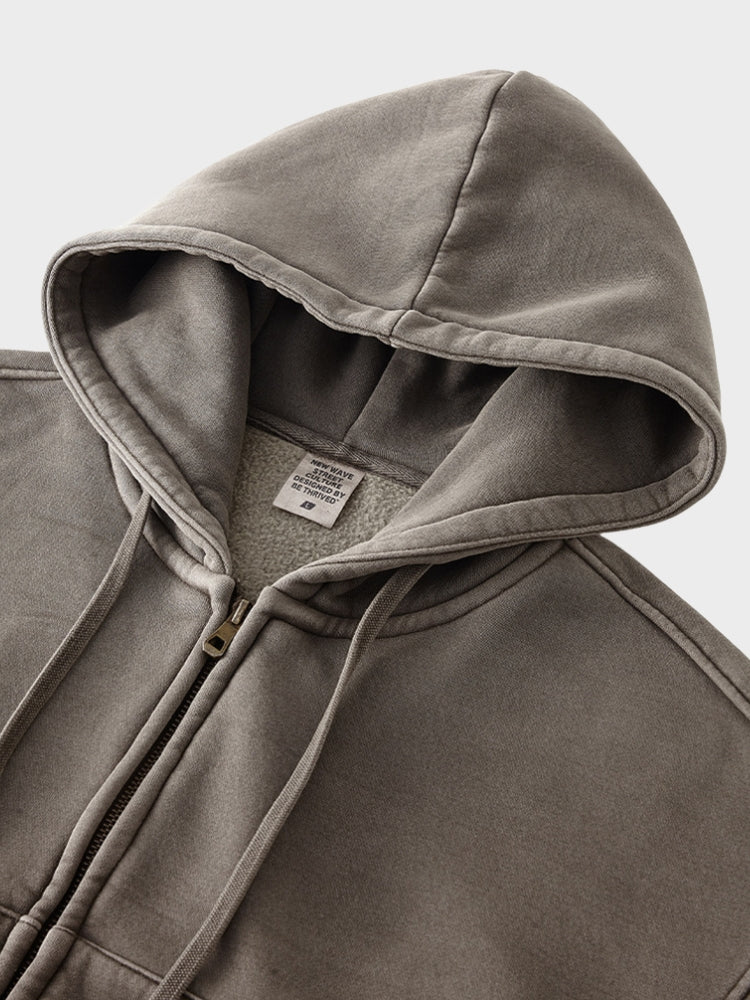 DCRB Cropped Women Zip Up