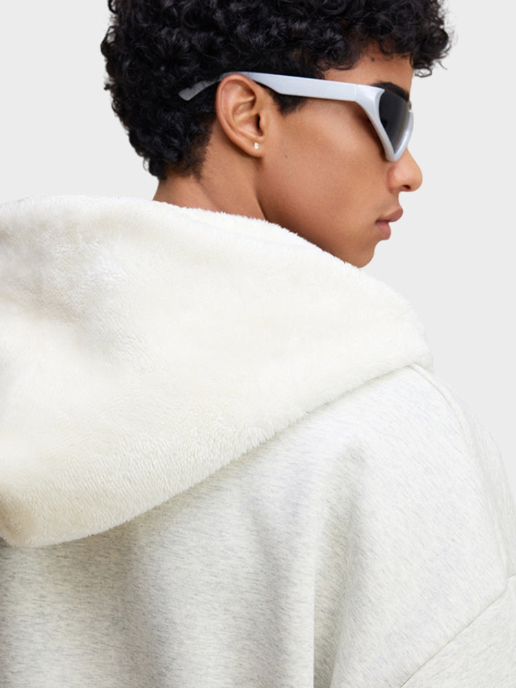 DCRB Zipper with Teddy Hoodie