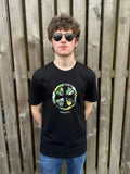 Terrace Cult Adored T-Shirt Black/Green