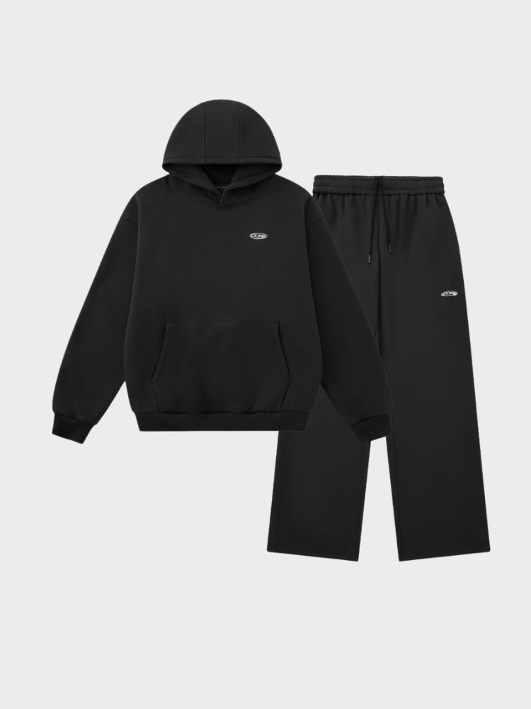Black Tracksuit Set