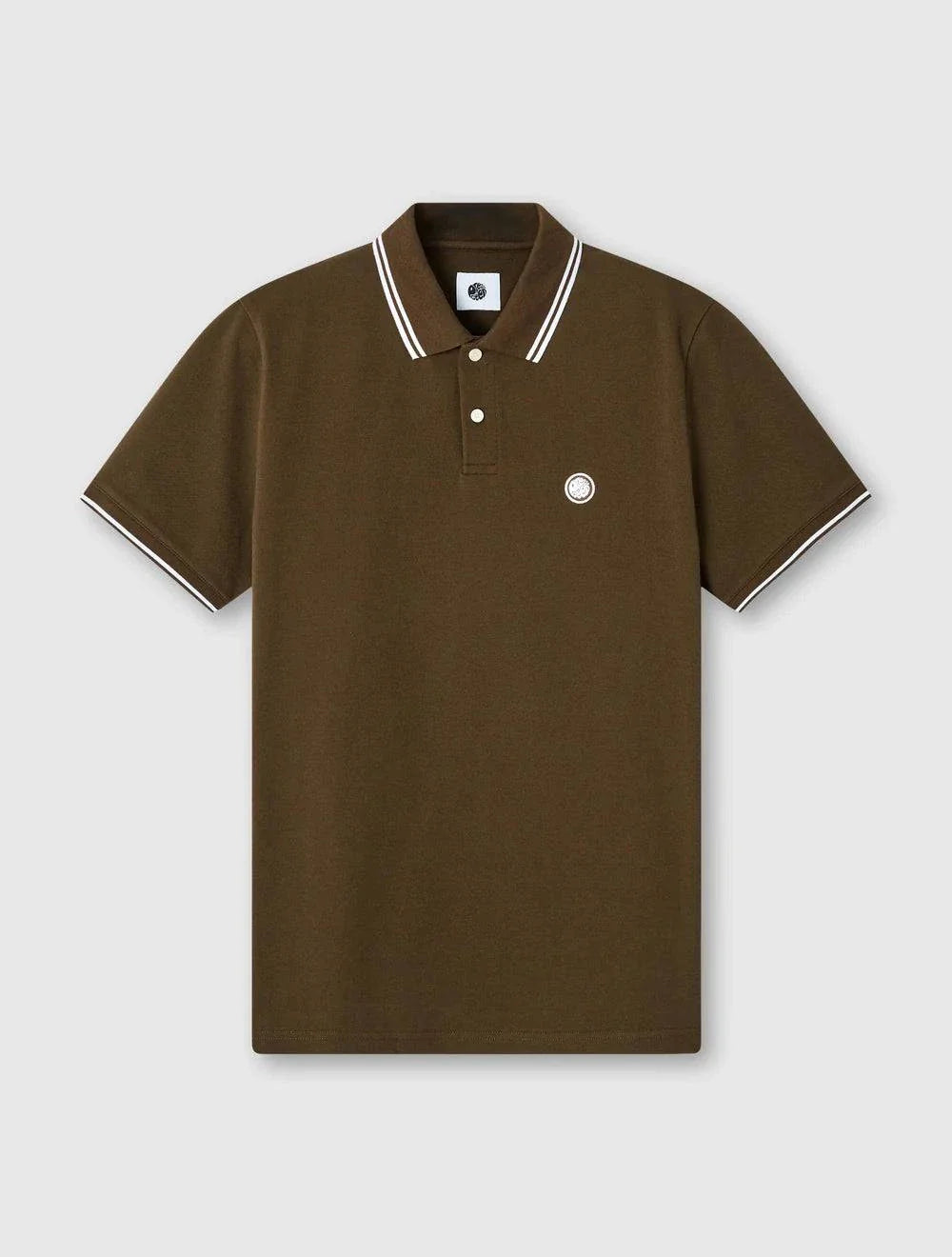 Pretty Green Barton Polo Shirt Brown
