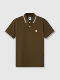Pretty Green Barton Polo Shirt Brown