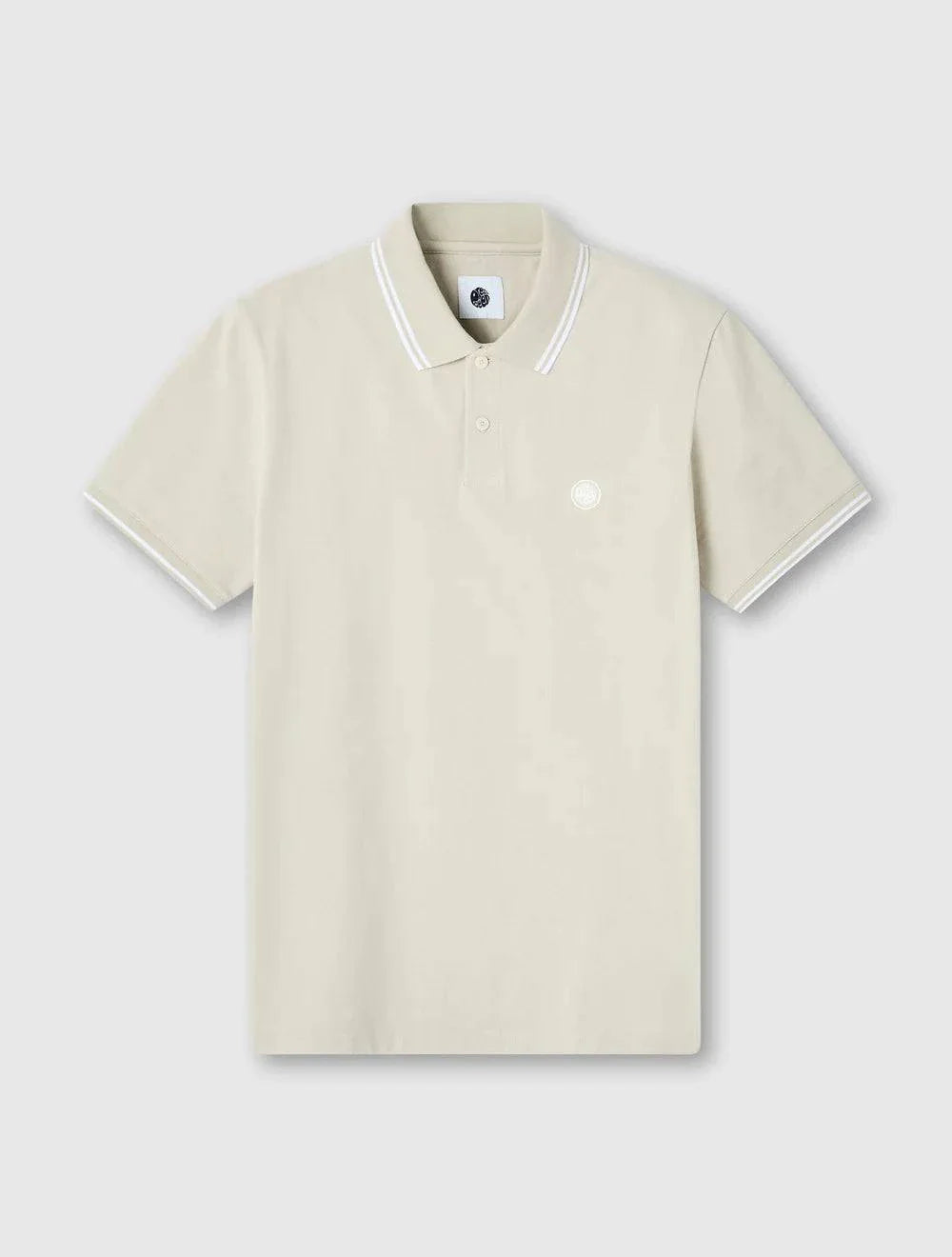 Pretty Green Barton Polo Shirt Stone