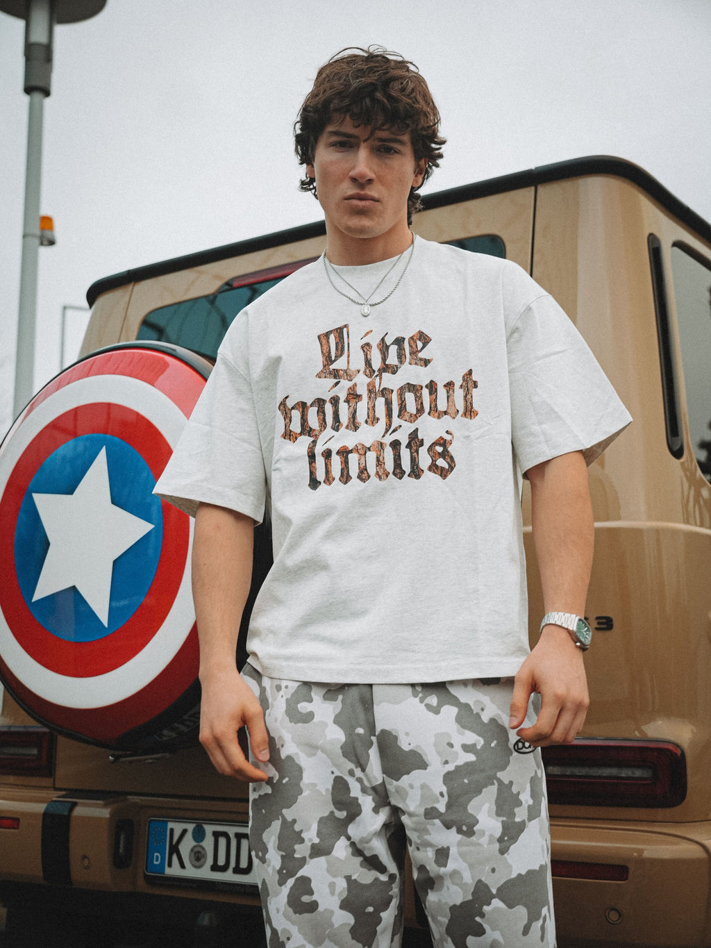 DCRB Camo No Limit Tee