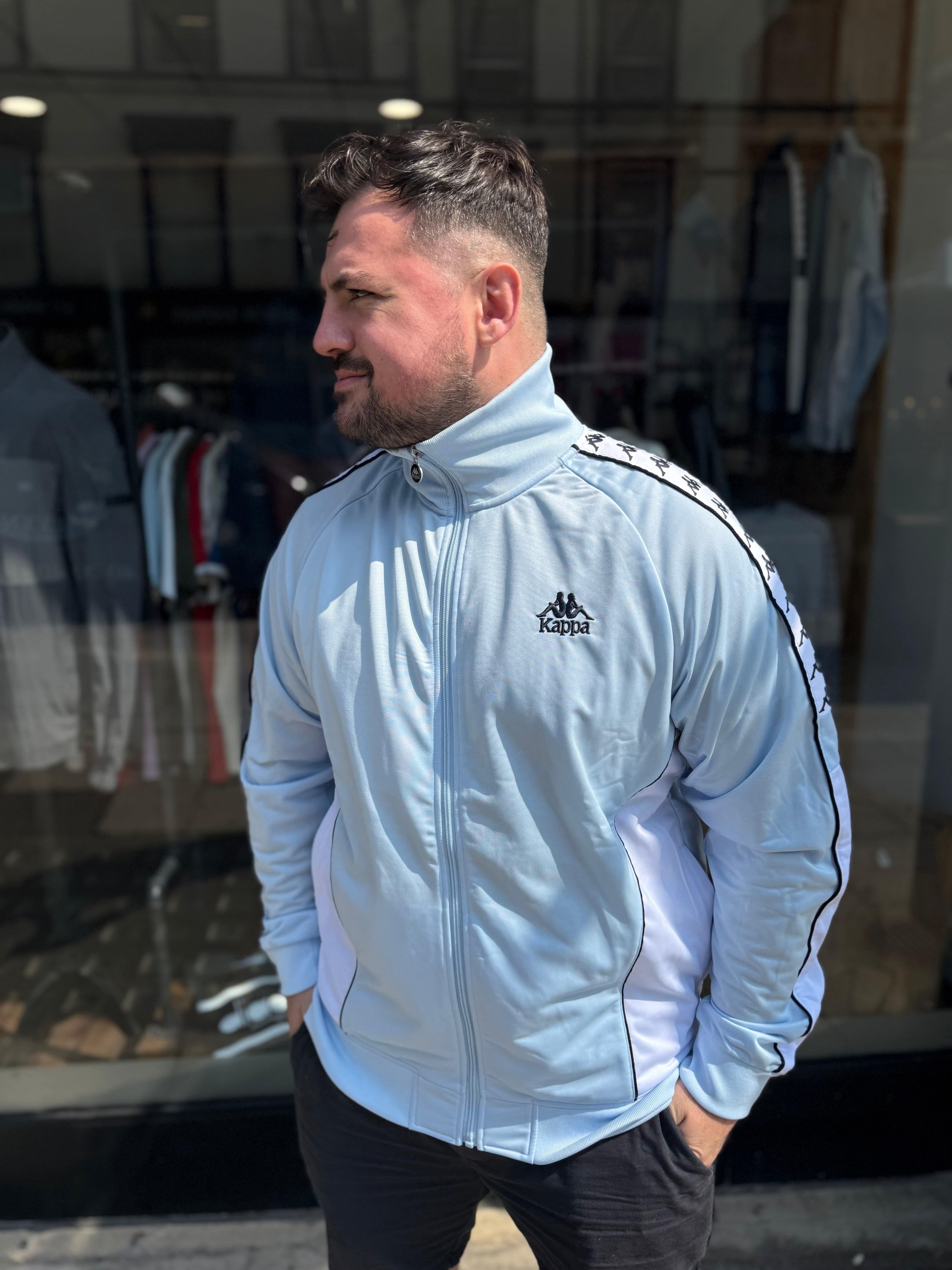 Kappa Merezo Track Top Sky Blue