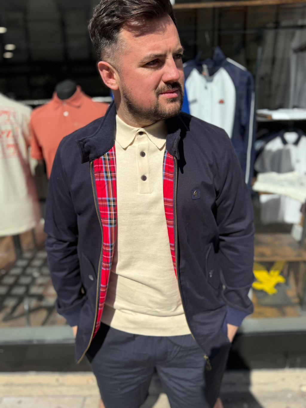 Gabicci Vintage Hamilton Harrington Navy