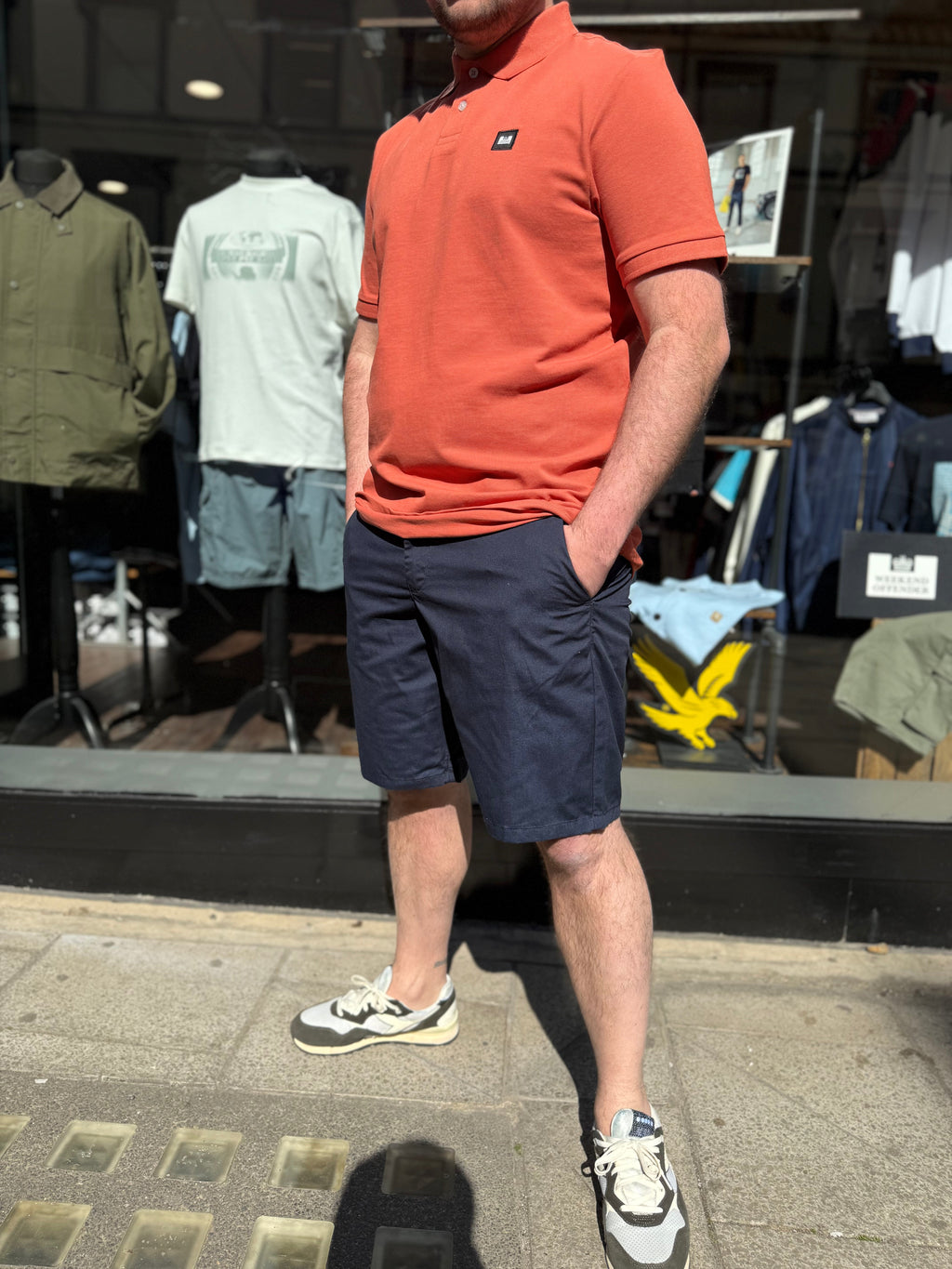 Only and Sons Kal Chino Shorts Navy