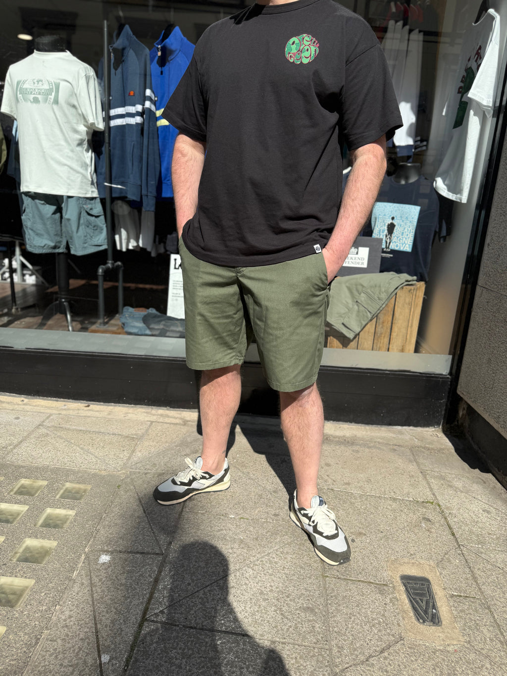 Only and Sons Kal Chino Shorts Green