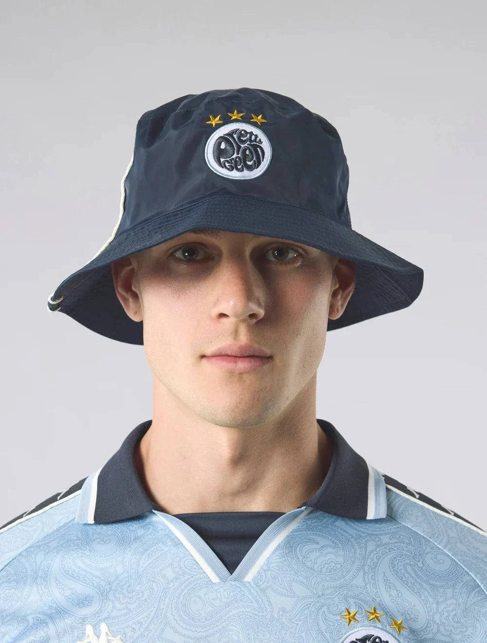 Pretty Green Maine Road Bucket Hat Navy