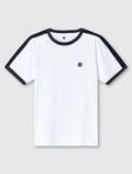 Pretty Green Denton T-Shirt White/Black